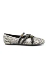 Michael Michael Kors Indy Embossed Ballet Flats