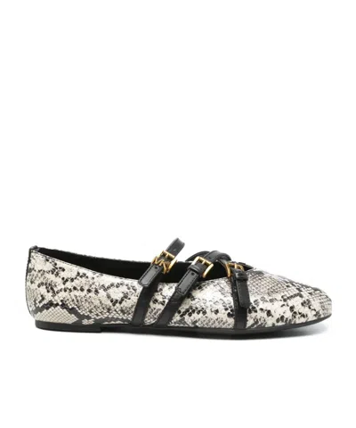 Michael Michael Kors Indy Embossed Ballet Flats