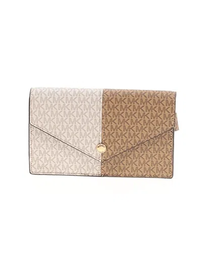 Michael Michael Kors Leather Belt Bag In Brown