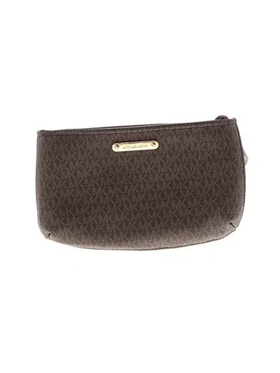 Pre-owned Michael Michael Kors Leather Belt Bag In Brown