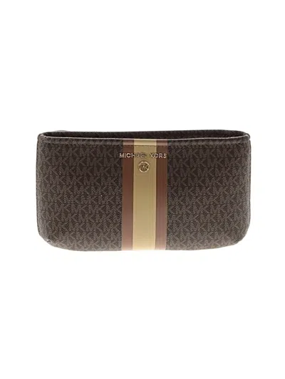 Pre-owned Michael Michael Kors Leather Belt Bag In Brown