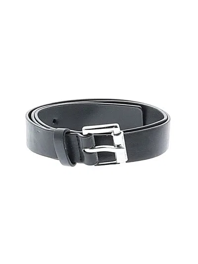 Pre-owned Michael Michael Kors Leather Belt In Black