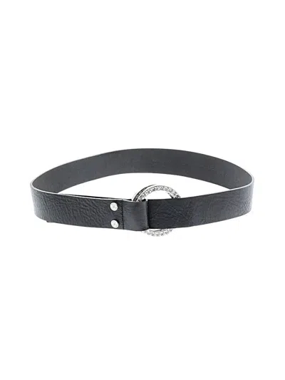Pre-owned Michael Michael Kors Leather Belt In Black