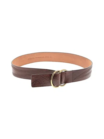 Pre-owned Michael Michael Kors Leather Belt In Brown