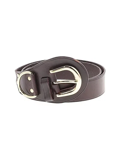 Pre-owned Michael Michael Kors Leather Belt In Brown