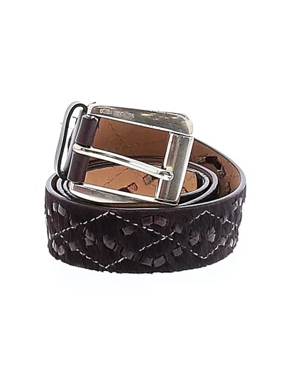 Pre-owned Michael Michael Kors Leather Belt In Brown