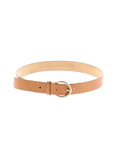 Pre-owned Michael Michael Kors Leather Belt In Brown
