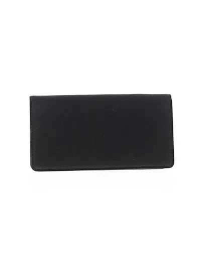Pre-owned Michael Michael Kors Leather Card Holder In Black