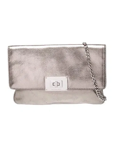 Pre-owned Michael Michael Kors Leather Clutch