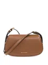 Michael Michael Kors Leather Crossbody Bag In Brown