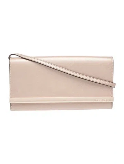 Pre-owned Michael Michael Kors Leather Evening Bag In Multi