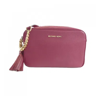 Pre-owned Michael Michael Kors Leather Handbag () In Blue