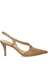 Michael Michael Kors Leather Pumps In Brown