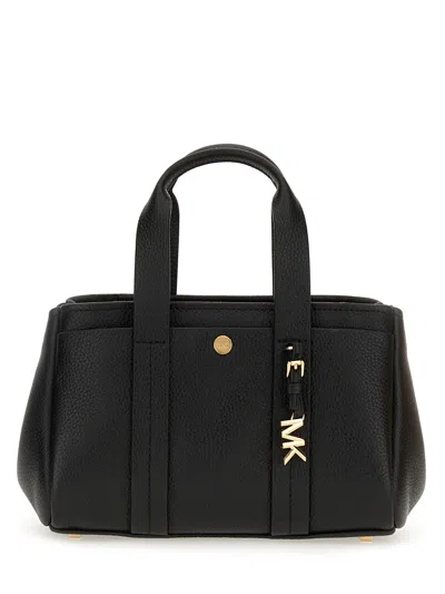 Michael Michael Kors Leather "romee" Bag In Black