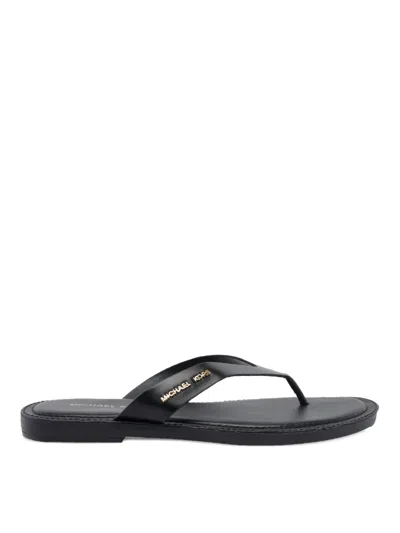 Michael Michael Kors Leather Sandals