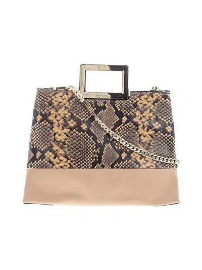 Pre-owned Michael Michael Kors Leather Satchel In Brown