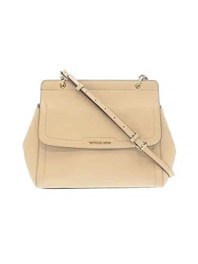 Pre-owned Michael Michael Kors Leather Satchel In Brown