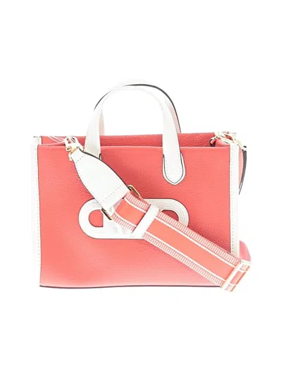 Pre-owned Michael Michael Kors Leather Satchel In Pink