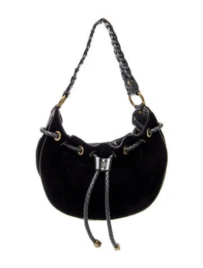Pre-owned Michael Michael Kors Leather Shoulder Bag In Blue
