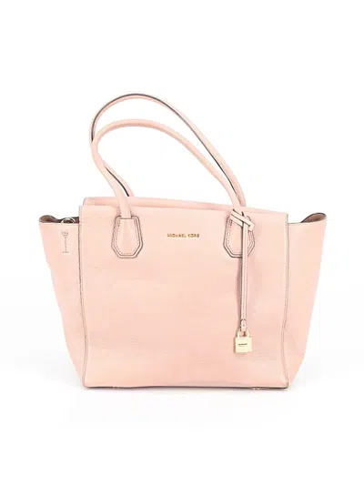 Pre-owned Michael Michael Kors Leather Shoulder Bag In Brown