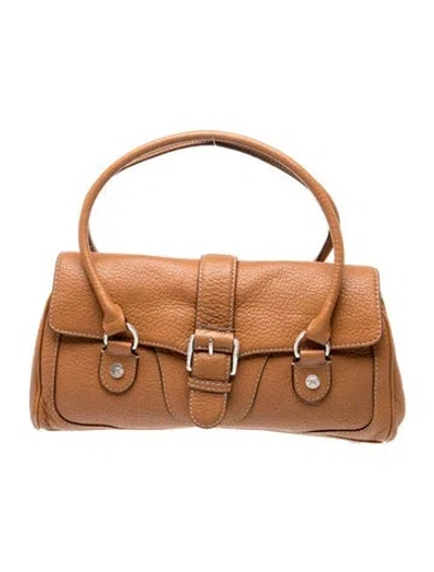 Pre-owned Michael Michael Kors Leather Shoulder Bag In Brown