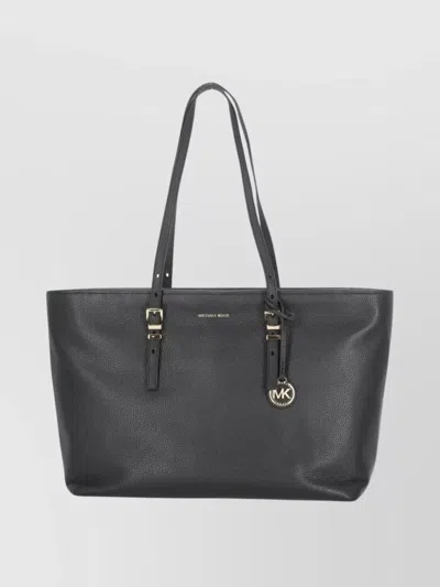 Michael Michael Kors Leather Shoulder Bag Featuring Adjustable Handles