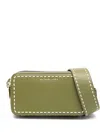 Michael Michael Kors Stitch-detail Camera Bag In Green