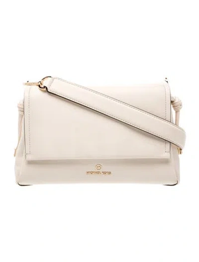 Pre-owned Michael Michael Kors Leather Shoulder Bag In Neutral