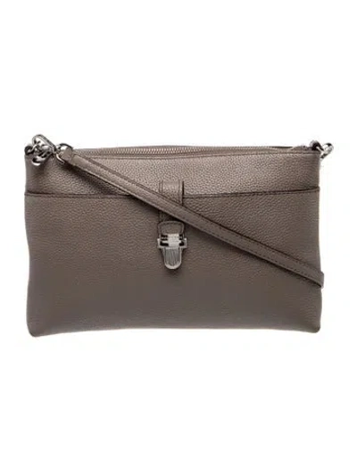 Pre-owned Michael Michael Kors Leather Shoulder Bag In Neutral
