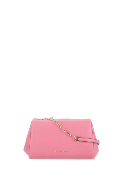 Michael Michael Kors Leather Shoulder Bag In Pink