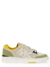Michael Michael Kors Leather Sneakers With Contrasting Sole In Multi