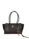 Michael Michael Kors Leather Toggle-detail Tote Bag In Brown