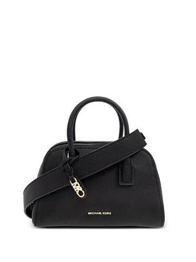 Michael Michael Kors Leather Tote Bag In Black