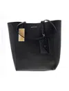 Michael Michael Kors Leather Tote Bag In Black