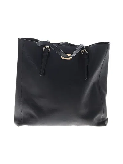 Pre-owned Michael Michael Kors Leather Tote Bag In Black