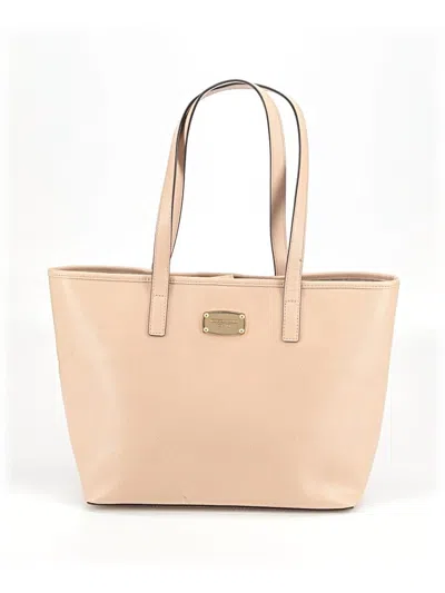 Pre-owned Michael Michael Kors Leather Tote Bag In Brown