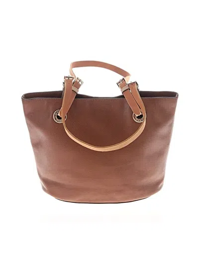 Pre-owned Michael Michael Kors Leather Tote Bag In Brown