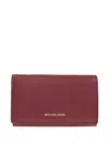 Michael Michael Kors Leather Wallet In Brown