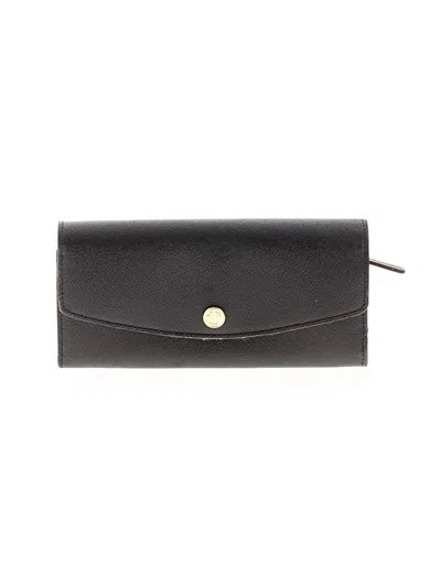 Pre-owned Michael Michael Kors Leather Wallet In Black