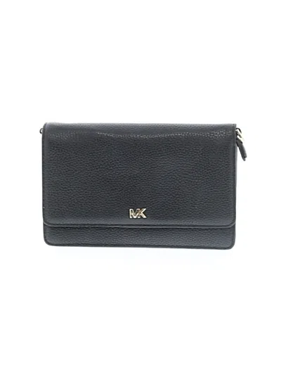 Pre-owned Michael Michael Kors Leather Wallet In Black