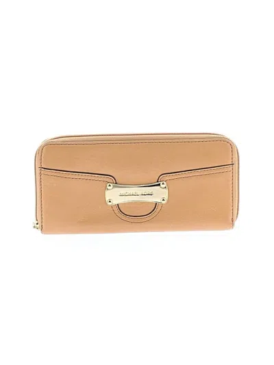 Pre-owned Michael Michael Kors Leather Wallet In Brown