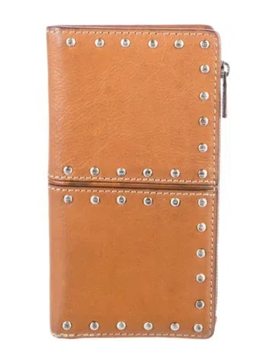 Pre-owned Michael Michael Kors Leather Wallet In Brown