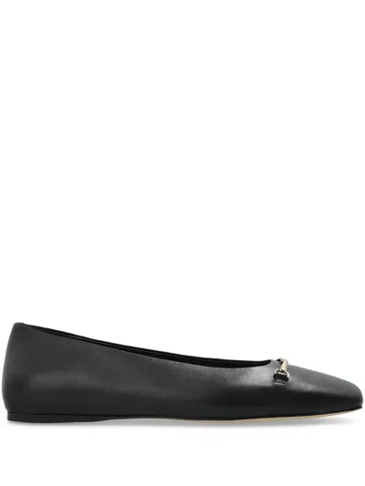 Michael Michael Kors Lena Ballerina Shoes In Black