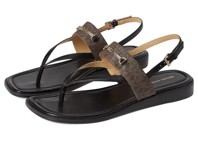 Michael Michael Kors Lena Sandal In Animal Print
