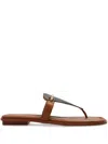 Michael Michael Kors Lena Slides In Brown