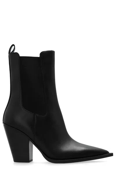 Michael Michael Kors 95mm Leni Boots In Black