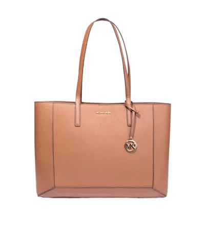 Michael Michael Kors Woman Handbag Tan Size - Soft Leather In Pink