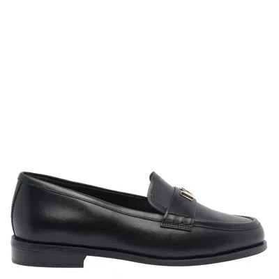 Michael Michael Kors Lex Loafers In Black