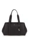 Michael Michael Kors Romee Double Handle Shoulder Bag In Black