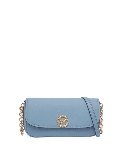 Michael Michael Kors Light Blue Nolita Crossbody Bag